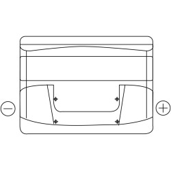 Battery EXIDE EB500