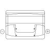 Battery EXIDE EB500