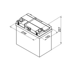 Аккумулятор BOSCH S4023