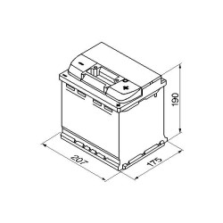 Аккумулятор BOSCH S4002