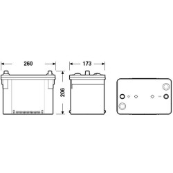 Battery EXIDE EK508 AGM