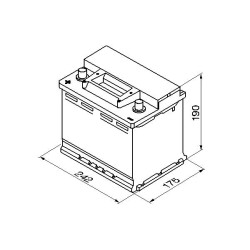 Battery BOSCH S3006