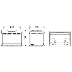 Аккумулятор EXIDE EB621