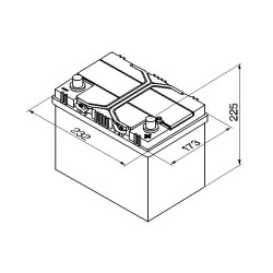 Battery BOSCH S4024