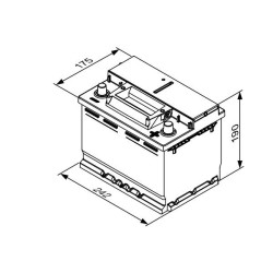 Battery BOSCH S4E05