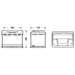 Battery DETA DB620