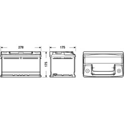 Аккумулятор EXIDE EC652